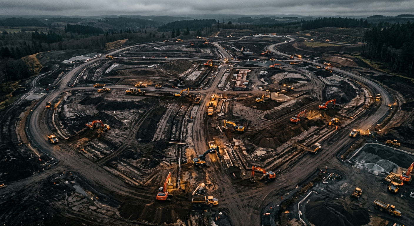 Préparation de lotissement — Rive-Nord